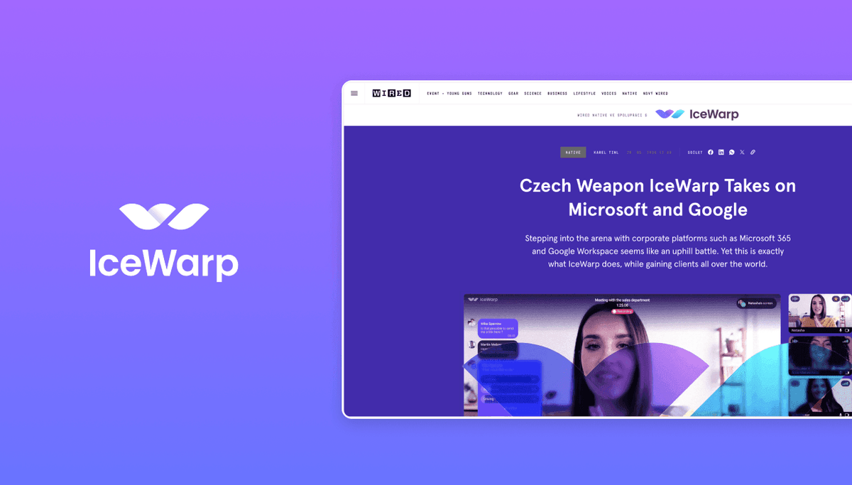 Czech Weapon IceWarp Takes on Microsoft and Google